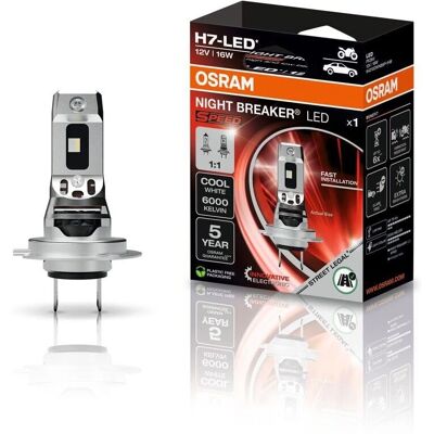 OSRAM 64210DWNBSP-1HB Bombilla LED - Night Breaker LED H7 16W 12V OSRAM 64210DWNBSP-1HB Bombilla LED - Night Breaker LED H7 16W 12V