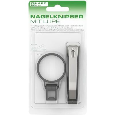 Haro - Coupe-ongles avec loupe - Nail Clippers - Publicité Haro - Coupe-ongles avec loupe - Nail Clippers - Publicité