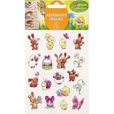 Heitmann Pas-ei-stickers - Decoratieve Pas-ei-stickers voor kinderen en volwassenen Heitmann Pas-ei-stickers - Decoratieve Pas-ei-stickers voor kinderen en volwassenen