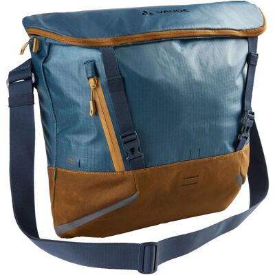 VAUDE CityMe Bike Rear Bicycle Bag - Blue, Brown - Bicycle Bag VAUDE CityMe Bike Rear Bicycle Bag - Blue, Brown - Bicycle Bag