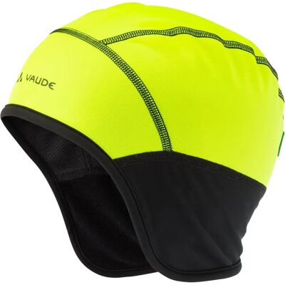 Vaude Bike Windproof Cap III - Jaune Néon - S - Casquette d'hiver Vaude Bike Windproof Cap III - Jaune Néon - S - Casquette d'hiver