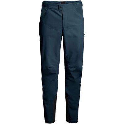 Pantalon Softshell Vaude Qimsa II - Imperméable au vent, Respirant, Imperméable - Dark Sea - Publicité Pantalon Softshell Vaude Qimsa II - Imperméable au vent, Respirant, Imperméable - Dark Sea - Publicité