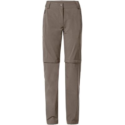 Vaude Farley Stretch Zip-Off Nadrágok II Nőknek - Barna - Méret 44 - Hosszú - Kültéri nadrágok Vaude Farley Stretch Zip-Off Nadrágok II Nőknek - Barna - Méret 44 - Hosszú - Kültéri nadrágok