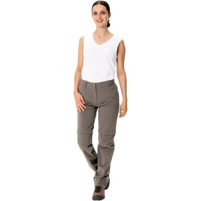 Pantaloni Vaude Farley Stretch ZO II - Donna - Convertible - Cocco Pantaloni Vaude Farley Stretch ZO II - Donna - Convertible - Cocco