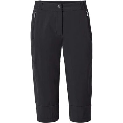 Vaude Damen Farley Stretch Capri III - Schwarz - 38 - Caprihose Vaude Damen Farley Stretch Capri III - Schwarz - 38 - Caprihose