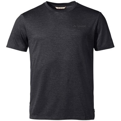 Vaude Schwarzes Essential T-Shirt - Kurzarm-Hiking-Shirt Vaude Schwarzes Essential T-Shirt - Kurzarm-Hiking-Shirt