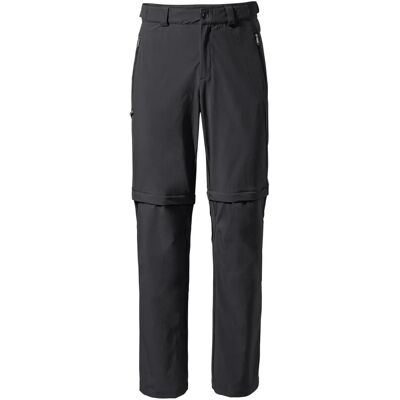 Vaude Farley Stretch T-Zip Pants III - Noir - Pantalons de trekking Vaude Farley Stretch T-Zip Pants III - Noir - Pantalons de trekking