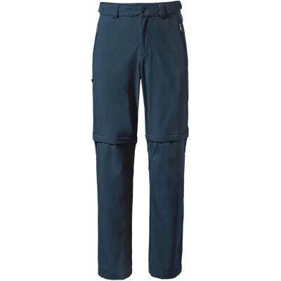 Vaude Farley Stretch T-Zip Pants III - Pantalon de trekking bleu foncé Vaude Farley Stretch T-Zip Pants III - Pantalon de trekking bleu foncé