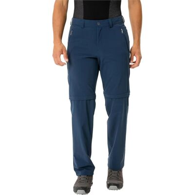 Vaude Farley Stretch ZO Pants II - Donkerblauw - Wandelbroek Vaude Farley Stretch ZO Pants II - Donkerblauw - Wandelbroek