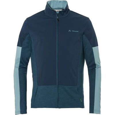 Vaude Djup Hav Moab FZ T-Shirt - Miljövänlig, Vindskydd, Återvunnen PET Vaude Djup Hav Moab FZ T-Shirt - Miljövänlig, Vindskydd, Återvunnen PET