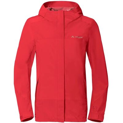 Vaude Neyland 2.5L Jacka - Röd - Vattentät och andningsbar - Kvinna Vaude Neyland 2.5L Jacka - Röd - Vattentät och andningsbar - Kvinna