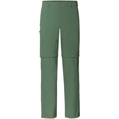 Vaude Farley Stretch Zip-Off Pants II - Groen - Wandelsbroek Vaude Farley Stretch Zip-Off Pants II - Groen - Wandelsbroek