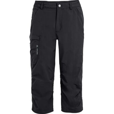 Vaude Herr Farley Capri Pants II - Softshellbyxa - svart Vaude Herr Farley Capri Pants II - Softshellbyxa - svart