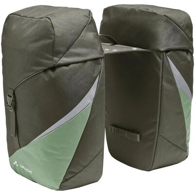 Vaude TwinRoadster Fietstas - 52L - Groen Vaude TwinRoadster Fietstas - 52L - Groen