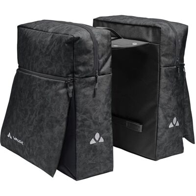 VAUDE TwinZipper Alforje de bicicleta 40 cm negro - Alforje de bicicleta VAUDE TwinZipper Alforje de bicicleta 40 cm negro - Alforje de bicicleta