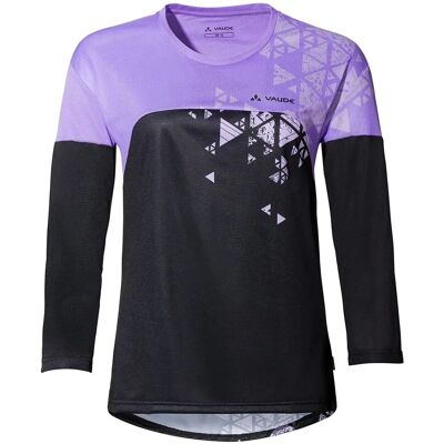 Vaude Moab LS T-Shirt V - Limonium - Leicht, schnelltrocknend, atmungsaktiv - T-Shirt Vaude Moab LS T-Shirt V - Limonium - Leicht, schnelltrocknend, atmungsaktiv - T-Shirt