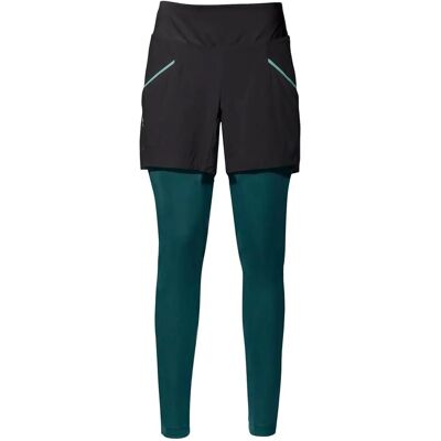 Vaude Crana Zip-Off Broek - Zwart - Vrouw - Maat 44 Vaude Crana Zip-Off Broek - Zwart - Vrouw - Maat 44