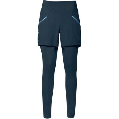 Vaude Crana Zip-Off Broek - Donker Zee - Dames - Maat 46 Vaude Crana Zip-Off Broek - Donker Zee - Dames - Maat 46