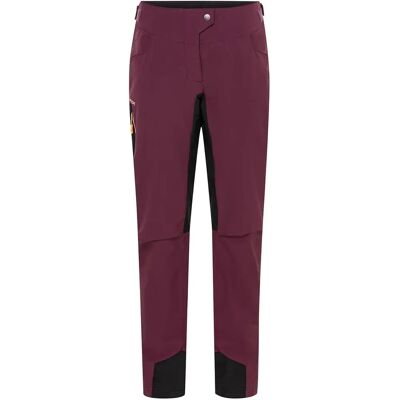 Vaude Qimsa Light Softshell Broek - Paars - Fietsbroek Vaude Qimsa Light Softshell Broek - Paars - Fietsbroek