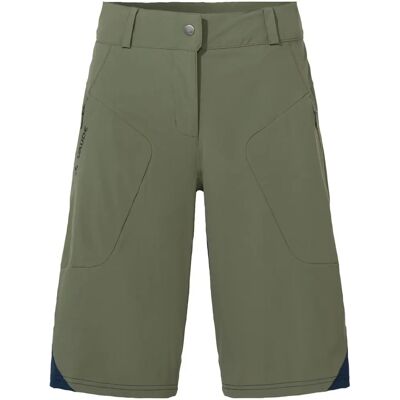 Vaude Altissimo Shorts II Damskie spodenki rowerowe - Ciemnozielony Vaude Altissimo Shorts II Damskie spodenki rowerowe - Ciemnozielony