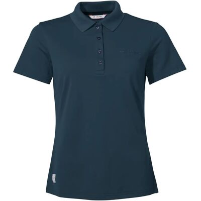 Vaude Camicia Polo Essenziale Donna - Blu - Taglia 38 Vaude Camicia Polo Essenziale Donna - Blu - Taglia 38