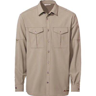 Vaude Rosemoor LS Shirt II - Chemise Extérieure à Séchage Rapide - Beige - Publicité Vaude Rosemoor LS Shirt II - Chemise Extérieure à Séchage Rapide - Beige - Publicité