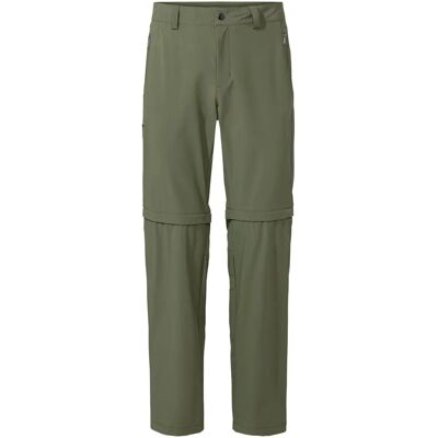 Pantalons VAUDE Farley Stretch ZO II pour hommes - Pantalons de trekking convertibles - Vert foncé - Publicité Pantalons VAUDE Farley Stretch ZO II pour hommes - Pantalons de trekking convertibles - Vert foncé - Publicité