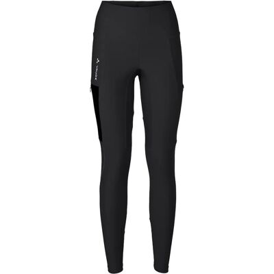 VAUDE Dames Elope Leggings - Zwart - Sport VAUDE Dames Elope Leggings - Zwart - Sport