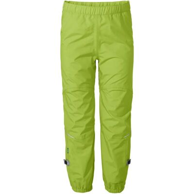 VAUDE Kinder Recycling Regenhose - Grün/Gelb - 134-140 VAUDE Kinder Recycling Regenhose - Grün/Gelb - 134-140