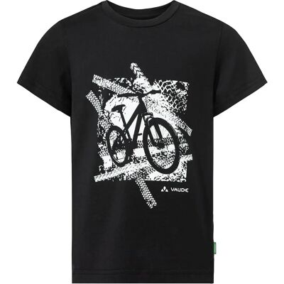 VAUDE Kinder Shirt Kids Lezza T-Shirt - unisex - schwarz-weiß - 158 VAUDE Kinder Shirt Kids Lezza T-Shirt - unisex - schwarz-weiß - 158