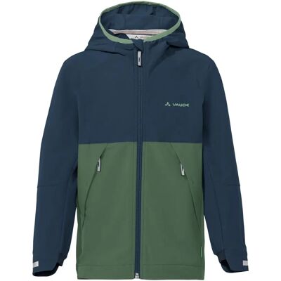 Vaude Moab Stretch Waterproof Jacket - Unisex - Green/Blue - 146 Vaude Moab Stretch Waterproof Jacket - Unisex - Green/Blue - 146