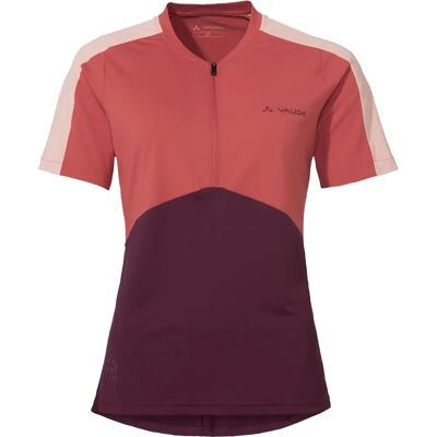 VAUDE Dames Altissimo Shirt II - snel droog, gerecycled polyester, staande kraag VAUDE Dames Altissimo Shirt II - snel droog, gerecycled polyester, staande kraag