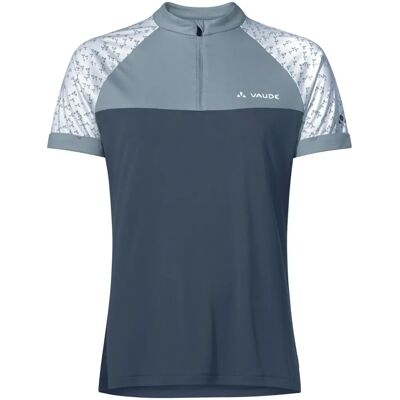 VAUDE Dames Ledro Blau Print Shirt - FietsTrui VAUDE Dames Ledro Blau Print Shirt - FietsTrui