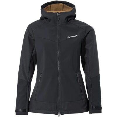 Damska Kurtka Softshell VAUDE - czarna - 34 Damska Kurtka Softshell VAUDE - czarna - 34
