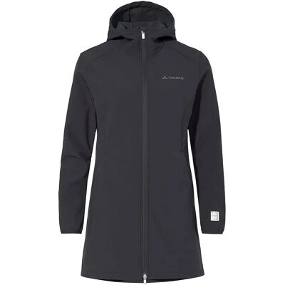 VAUDE - Moena Softshell Parka - Phantom Black - 40 - Softshell Parka VAUDE - Moena Softshell Parka - Phantom Black - 40 - Softshell Parka