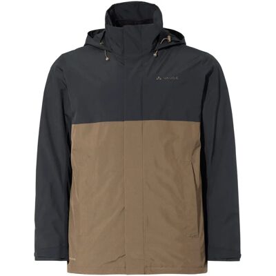 Vaude Rosemoor 3in1 Jacke Herren Gr.L - Doppeljacke - schwarz beige-sand Vaude Rosemoor 3in1 Jacke Herren Gr.L - Doppeljacke - schwarz beige-sand