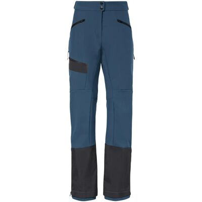 Vaude Wo Monviso Alpine - Pantalones - Azul/Negro - Softshell, Cortaviento, Resistente al agua - Montañas Vaude Wo Monviso Alpine - Pantalones - Azul/Negro - Softshell, Cortaviento, Resistente al agua - Montañas