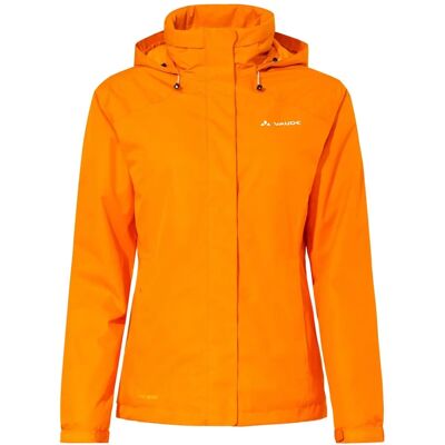 Vaude Damen-Jacke Orange - Wasserdichte Winddichte Jacke Vaude Damen-Jacke Orange - Wasserdichte Winddichte Jacke