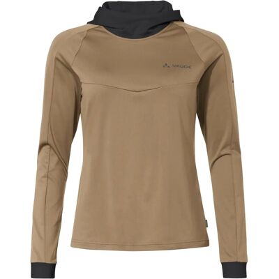 VAUDE Beige Fleece Sportshirt - 38 - Effen kleur VAUDE Beige Fleece Sportshirt - 38 - Effen kleur