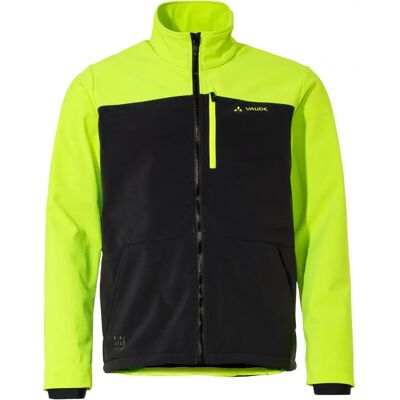VAUDE Heren Virt Softshell Jas II - Geel/Zwart - S VAUDE Heren Virt Softshell Jas II - Geel/Zwart - S