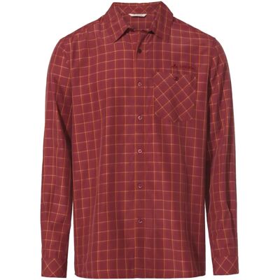 Vaude Albsteig L/S Shirt III - Buitenhemd - rood Vaude Albsteig L/S Shirt III - Buitenhemd - rood