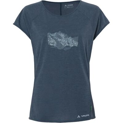 Vaude Tekoa T-Shirt II Damen Blau - Outdoor Funktionsshirt Vaude Tekoa T-Shirt II Damen Blau - Outdoor Funktionsshirt