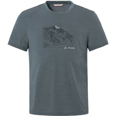 VAUDE Herren Funktionsshirt Tekoa Wool grau - Funktionsshirt VAUDE Herren Funktionsshirt Tekoa Wool grau - Funktionsshirt