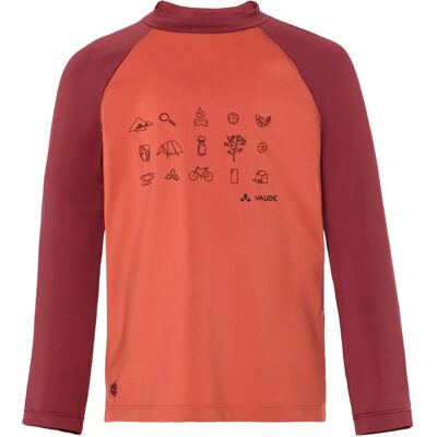 Vaude Unisex Solaro L/S T-Shirt III - Gyerekek UV-védelem - Piros Vaude Unisex Solaro L/S T-Shirt III - Gyerekek UV-védelem - Piros