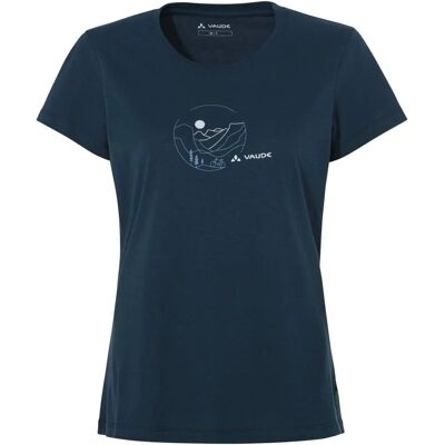 Vaude V Damen Cyclist T-Shirt - Blau - T-Shirt Vaude V Damen Cyclist T-Shirt - Blau - T-Shirt