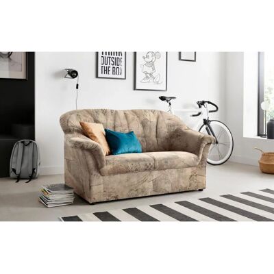 Domo collection Pegnitz Mikrofaser Sofa - 2-Sitzer Domo collection Pegnitz Mikrofaser Sofa - 2-Sitzer