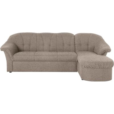 Domo Collection Pegnitz - Struktur grob, Recamiere rechts - Sofa Domo Collection Pegnitz - Struktur grob, Recamiere rechts - Sofa