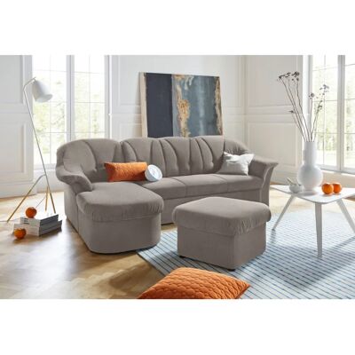 Domo collection Pegnitz L-Form Sofa - Ecke, 4-Sitzer, grau Domo collection Pegnitz L-Form Sofa - Ecke, 4-Sitzer, grau