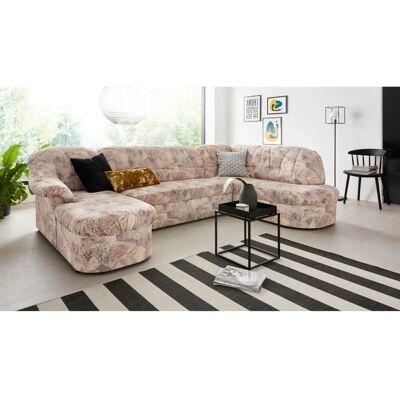 Domo Collection Pegnitz U-Form Sofa - Modern, Mikrofaser, Braun Domo Collection Pegnitz U-Form Sofa - Modern, Mikrofaser, Braun