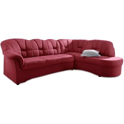 DOMO collection Papenburg Modularsofa - Rot - 241x84x178 cm DOMO collection Papenburg Modularsofa - Rot - 241x84x178 cm